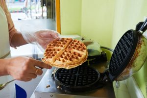 roller grill waffle machine